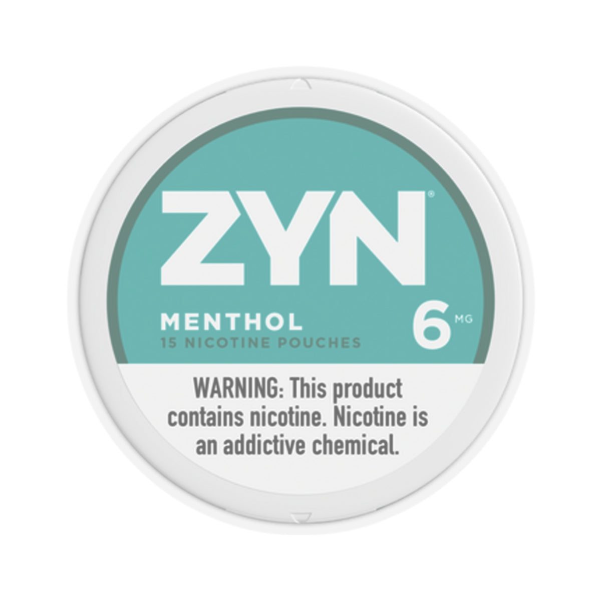 ZYN zyn Menthol Nicotine Sticker | Unofficial Zyn Merch