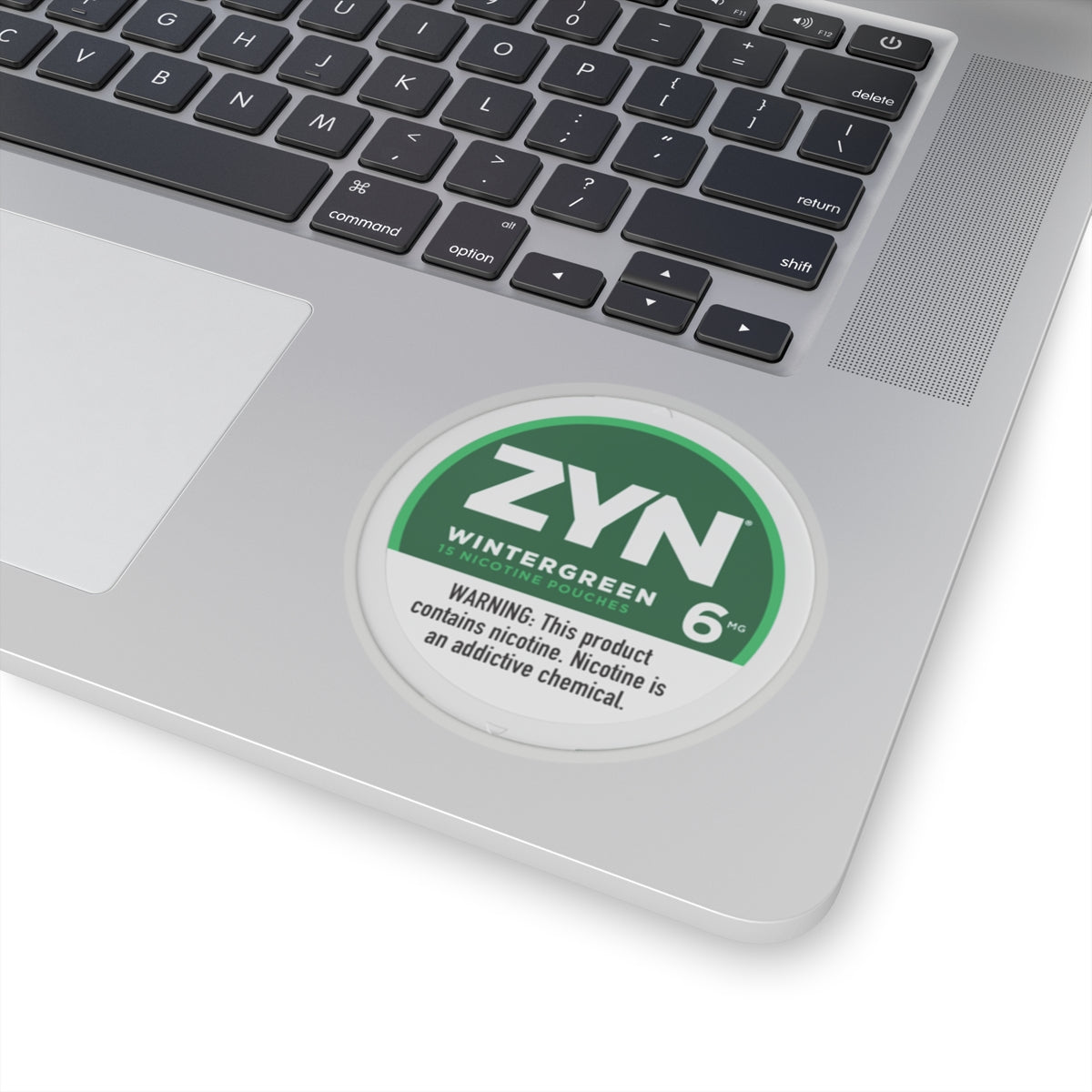 ZYN zyn Wintergreen Nicotine Sticker | Unofficial Zyn Merch