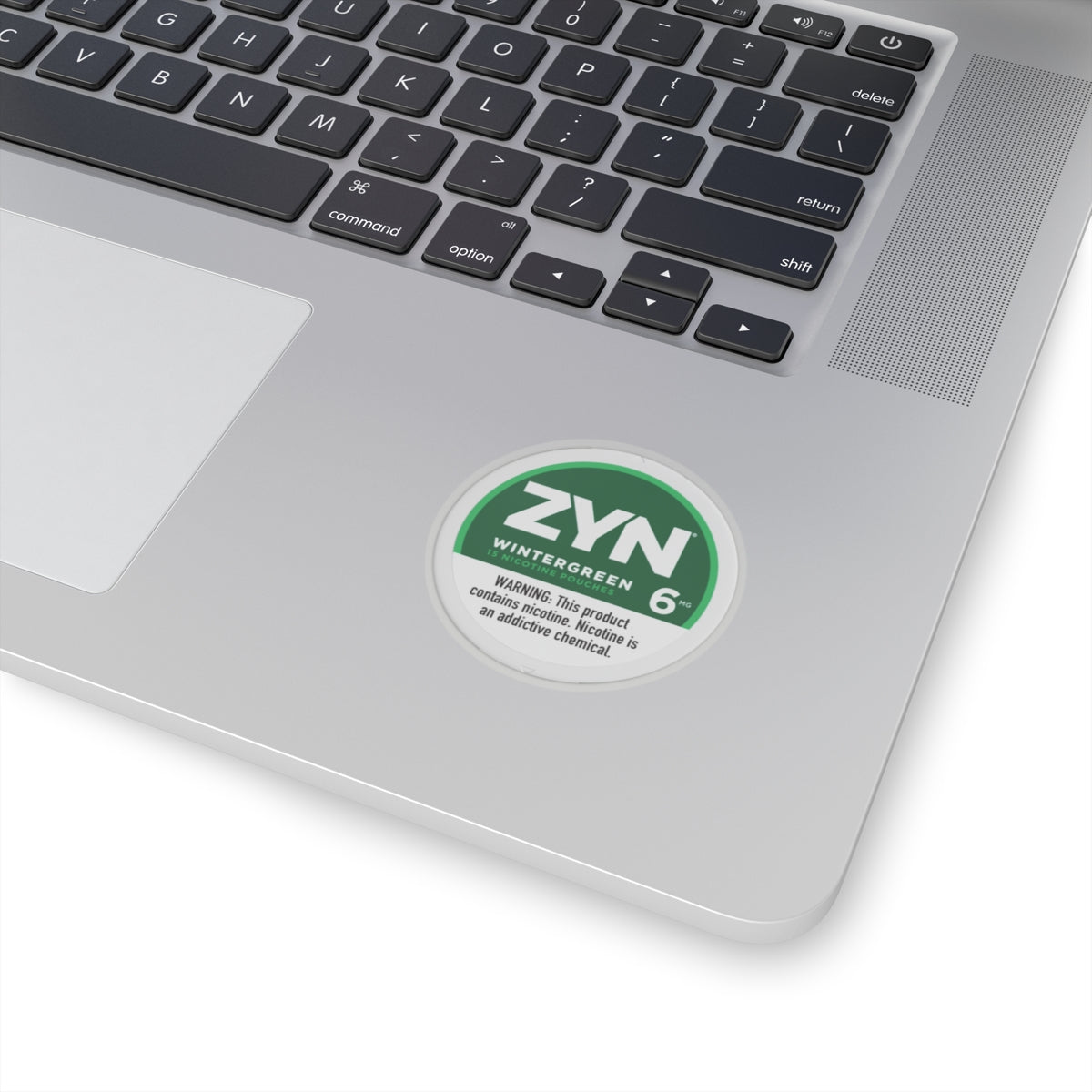 ZYN zyn Wintergreen Nicotine Sticker | Unofficial Zyn Merch