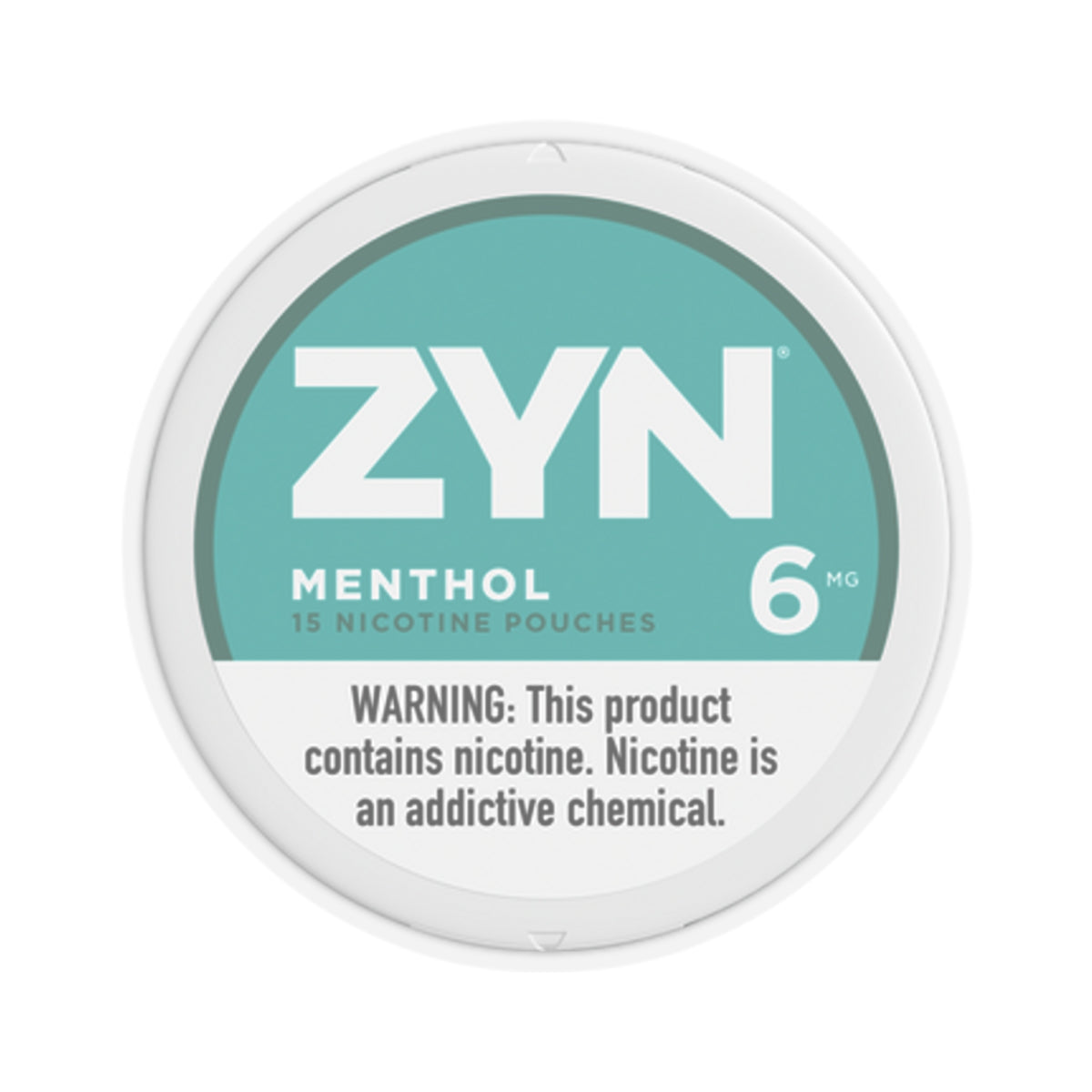 ZYN zyn Menthol Nicotine Sticker | Unofficial Zyn Merch