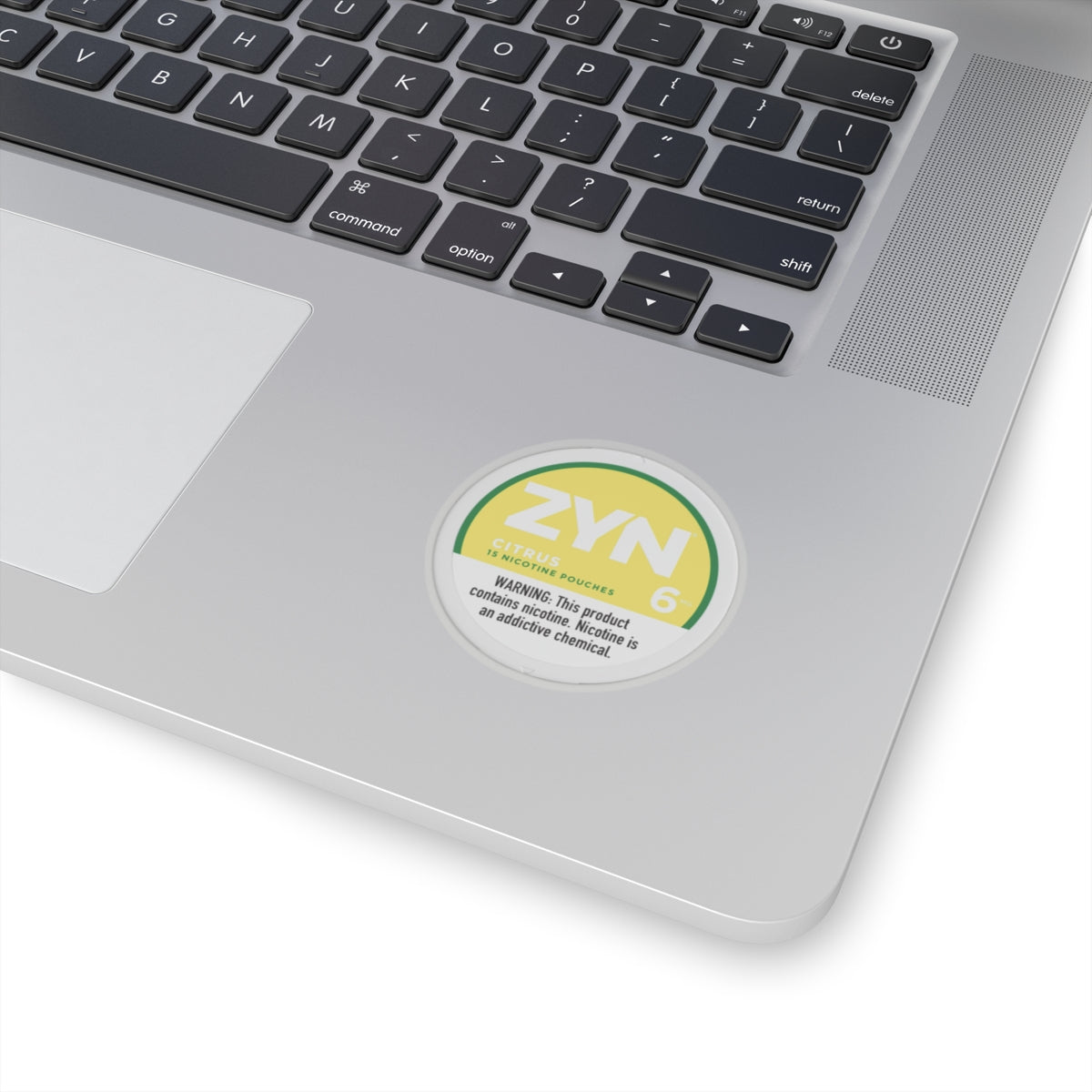 ZYN zyn Citrus Nicotine Sticker | Unofficial Zyn Merch