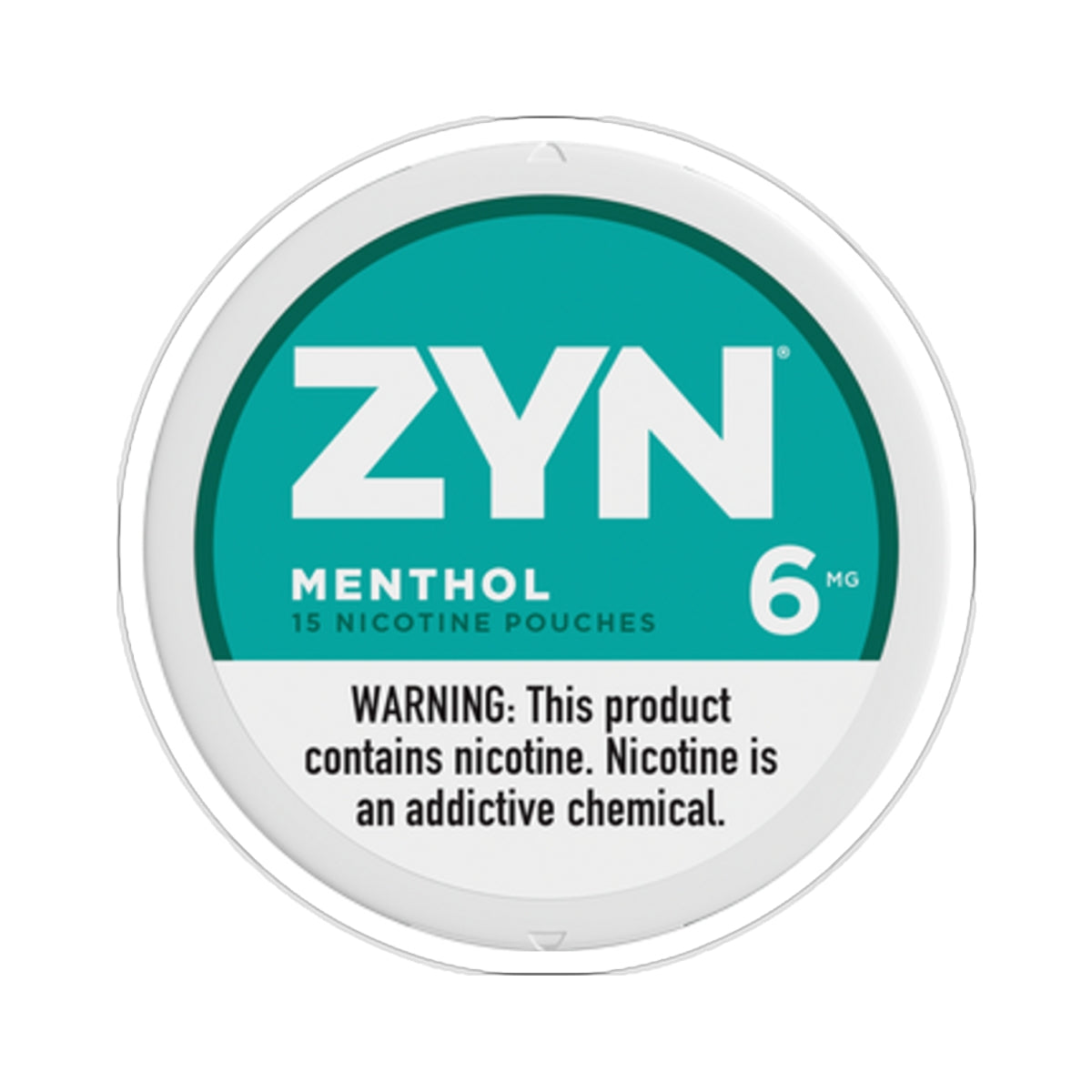ZYN zyn Menthol Nicotine Sticker | Unofficial Zyn Merch