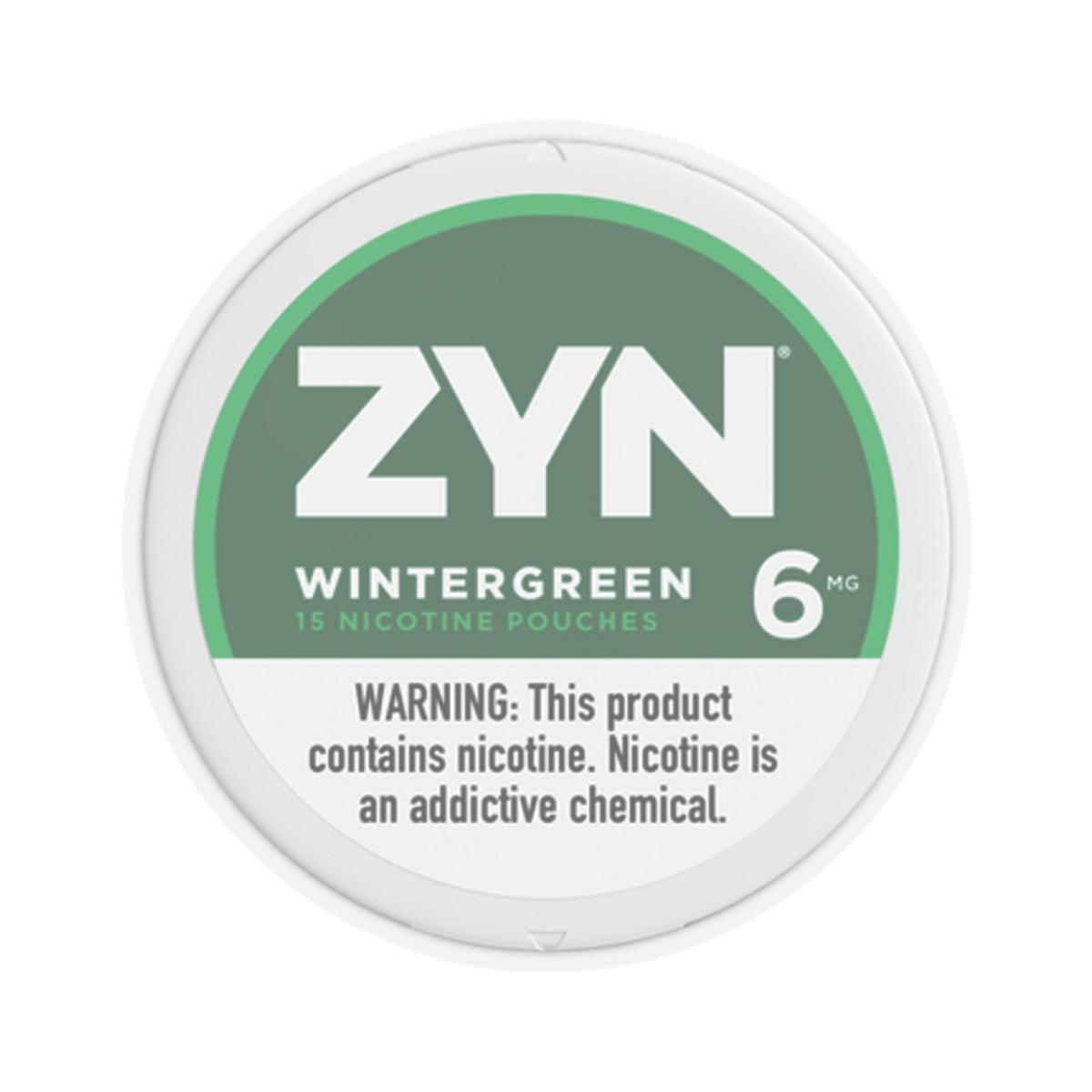 ZYN zyn Wintergreen Nicotine Sticker | Unofficial Zyn Merch